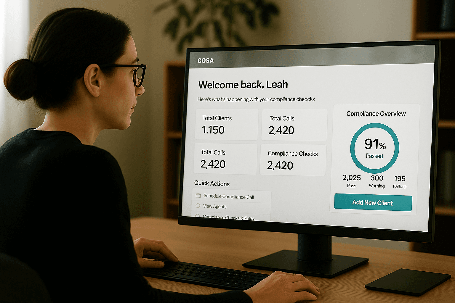 COSA Dashboard Interface